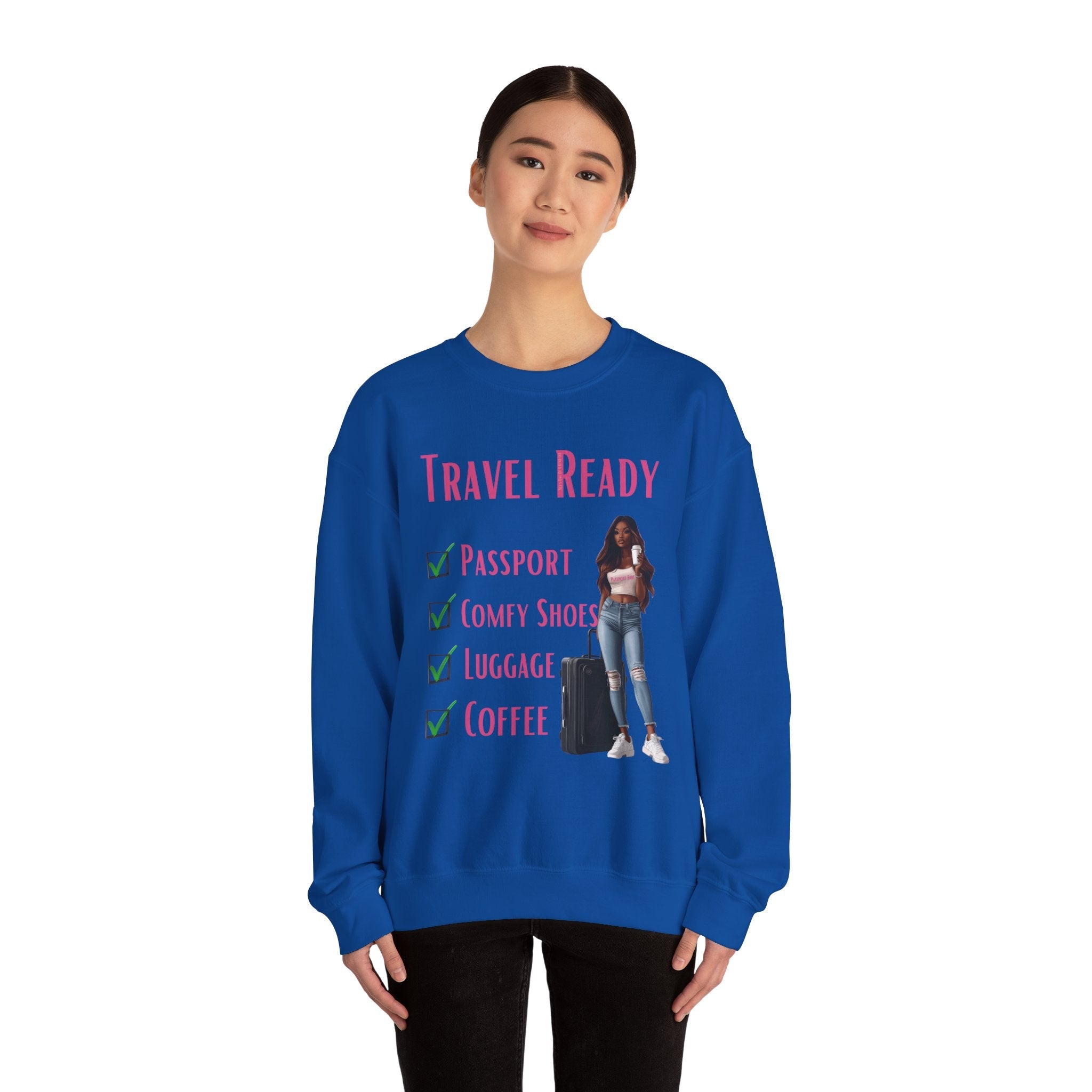 Trevel Ready Unisex Heavy Blend™ Hooded Sweatshirt